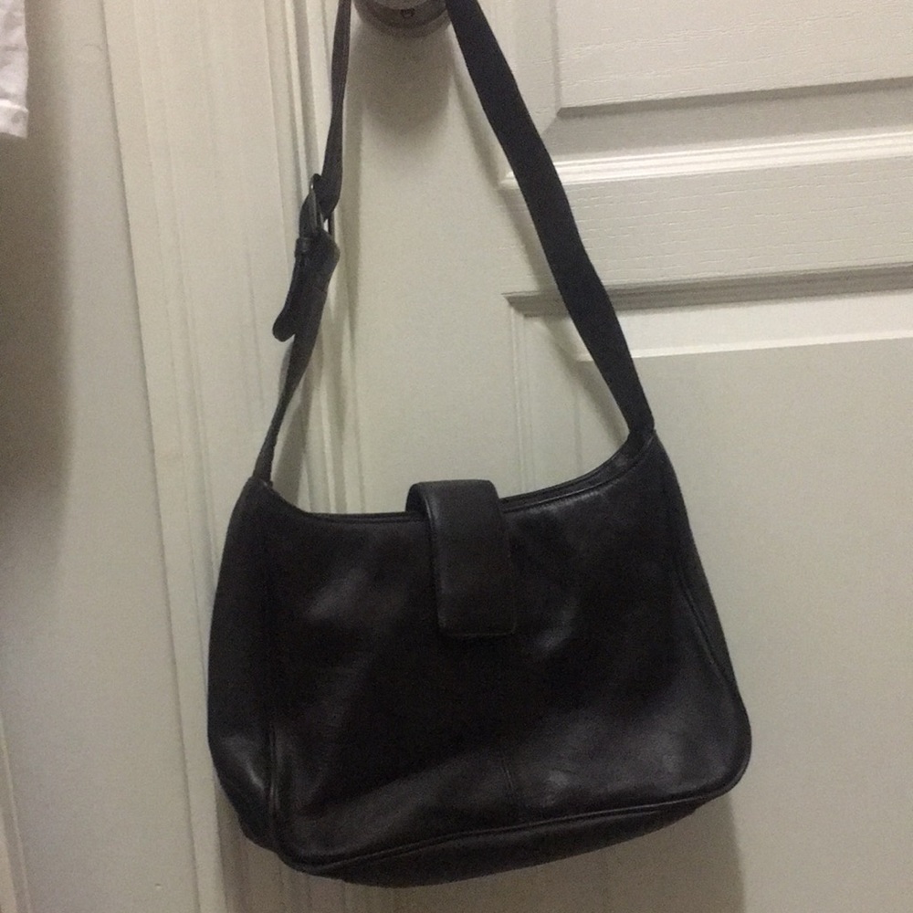 Dark Brown Genuine Leather Talbots Purse